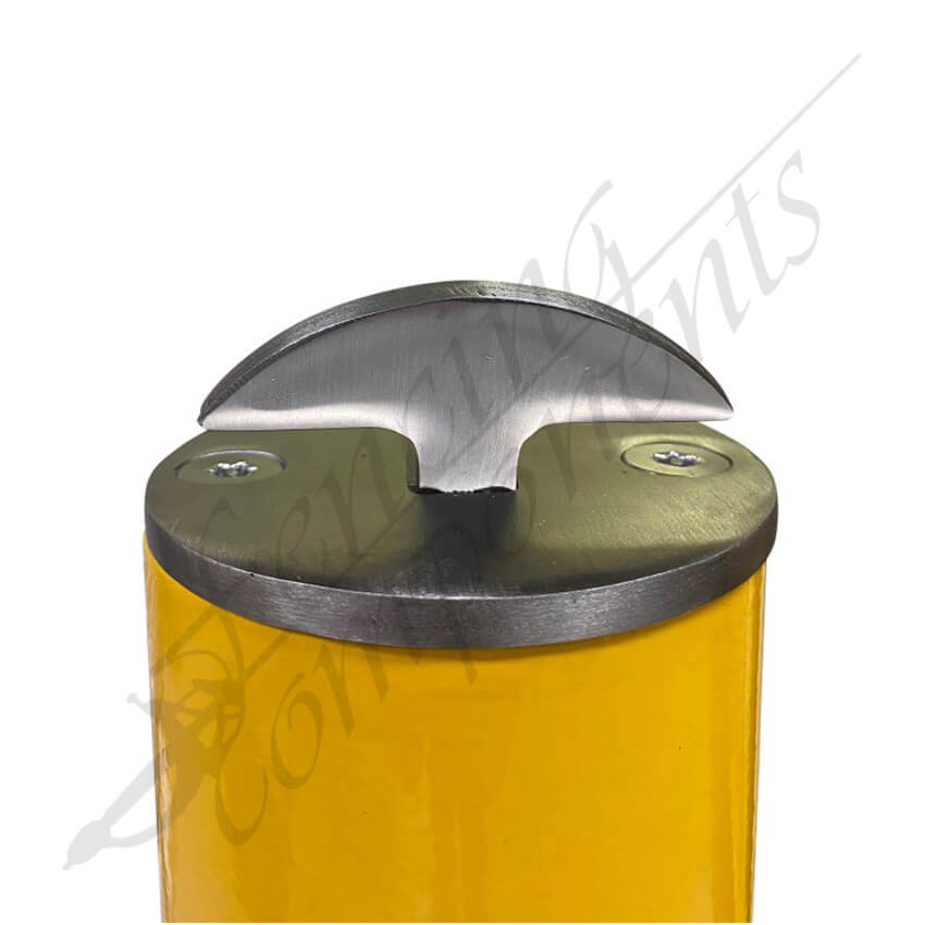 Fencing Components_Removable Surface Mount Bollard - Key Lock - 90 Dia x 1000 mm High