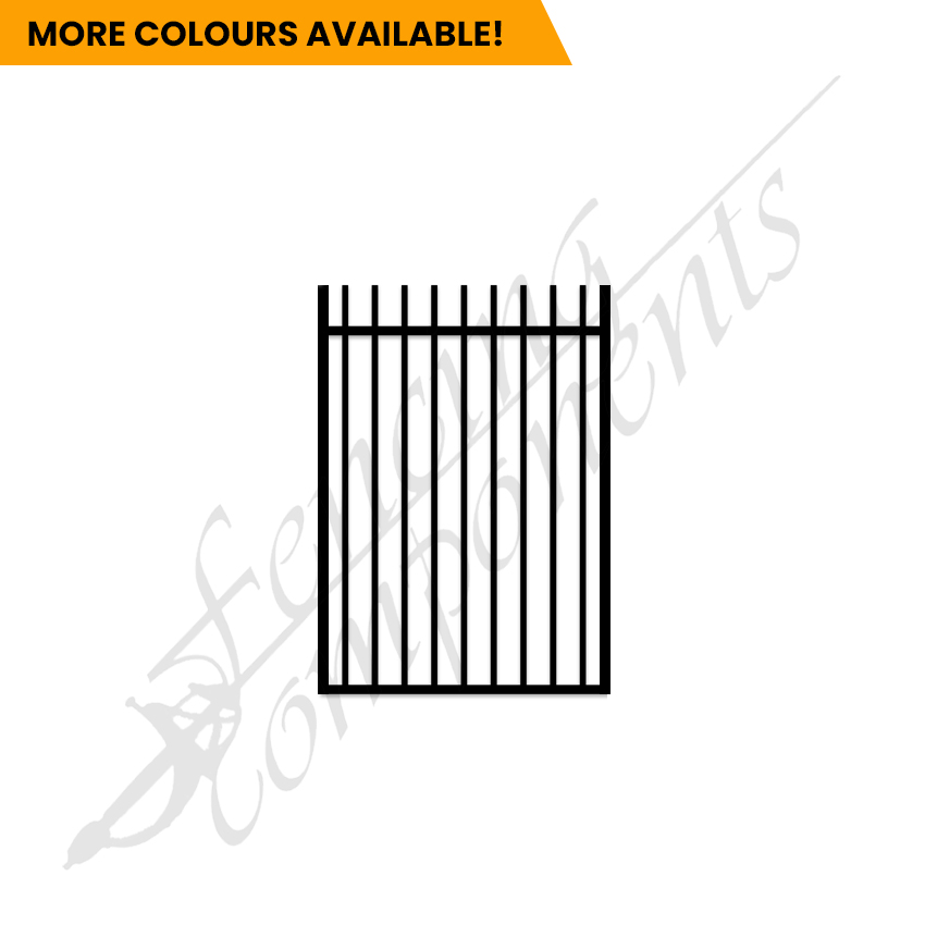 Aluminium Deco Rod Top Gate