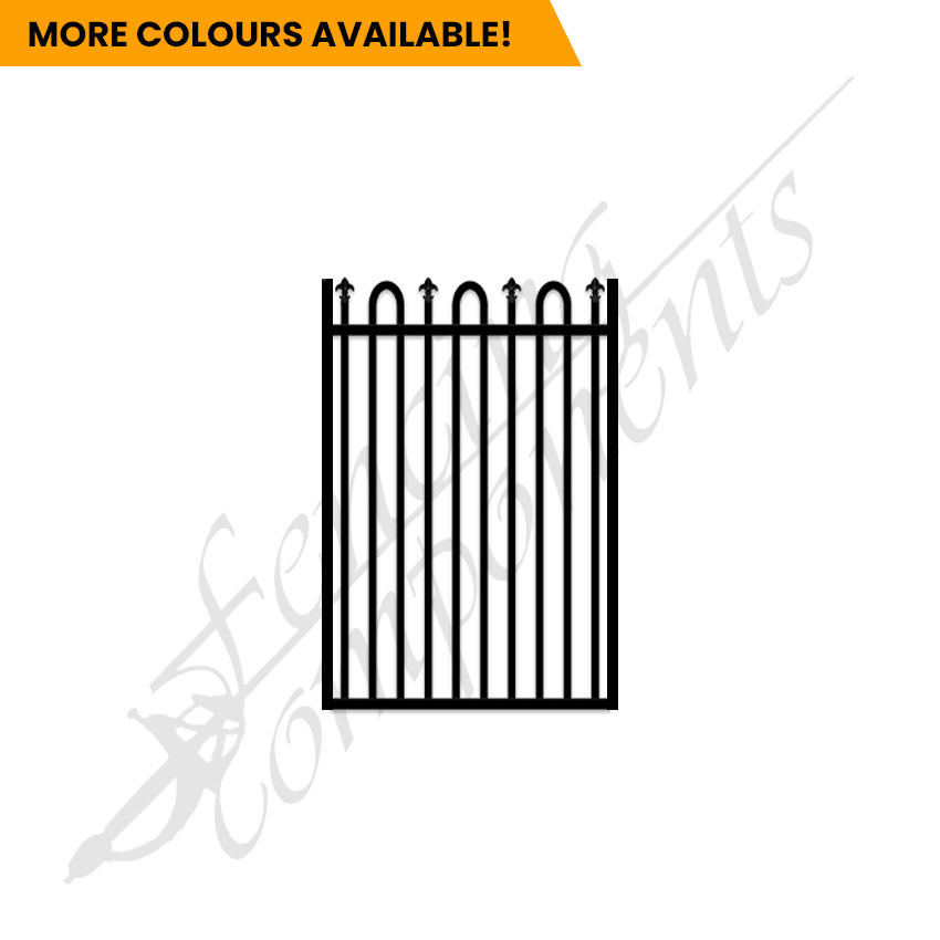 Aluminium Deco Loop & Spear Top Gate