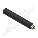 40 Dia x 250mm Nylon Top Roller (Long) - Black