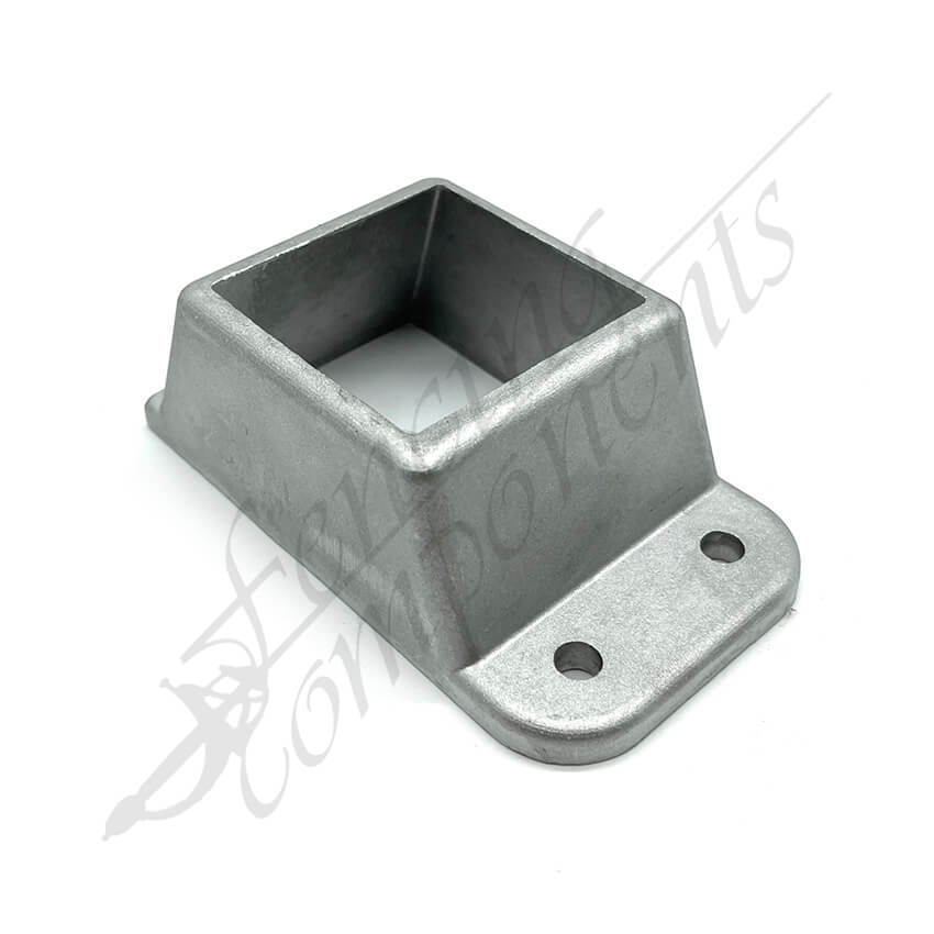 50x50mm Aluminium Fence Bracket - Single Lug - Style 1