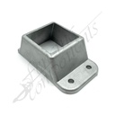 50x50mm Aluminium Fence Bracket - Single Lug - Style 1