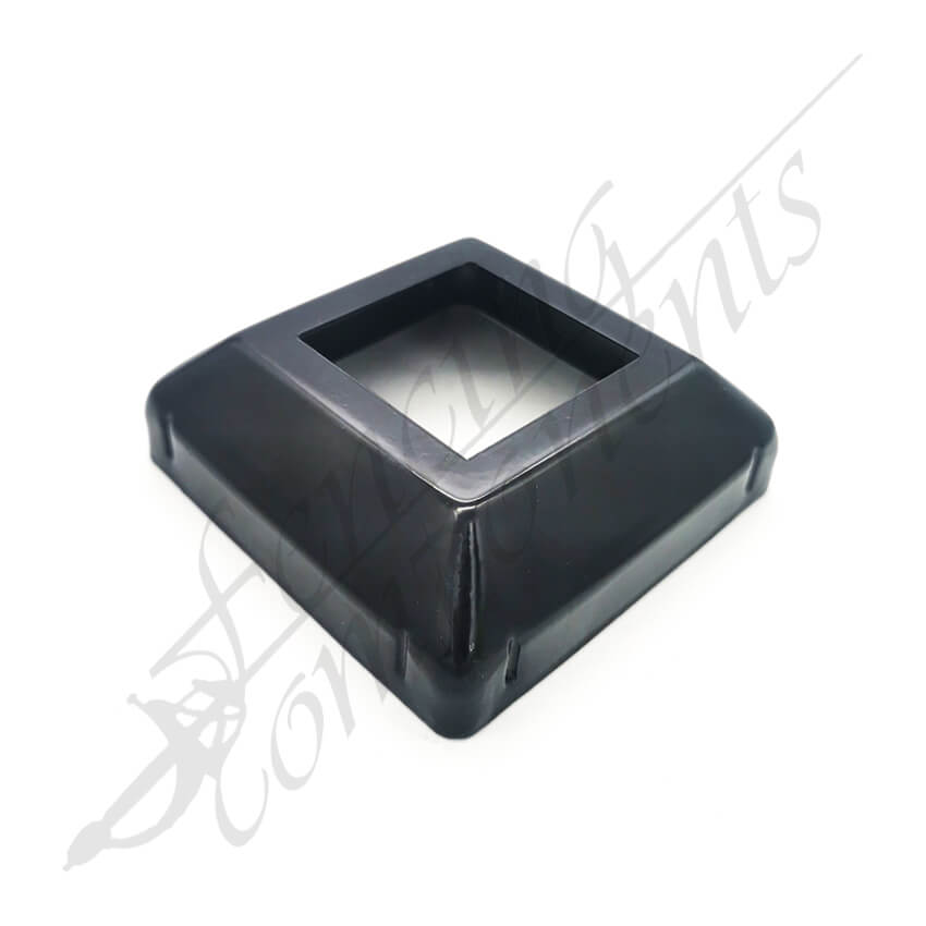 Post Base Cover 50x50mm Peaked Steel