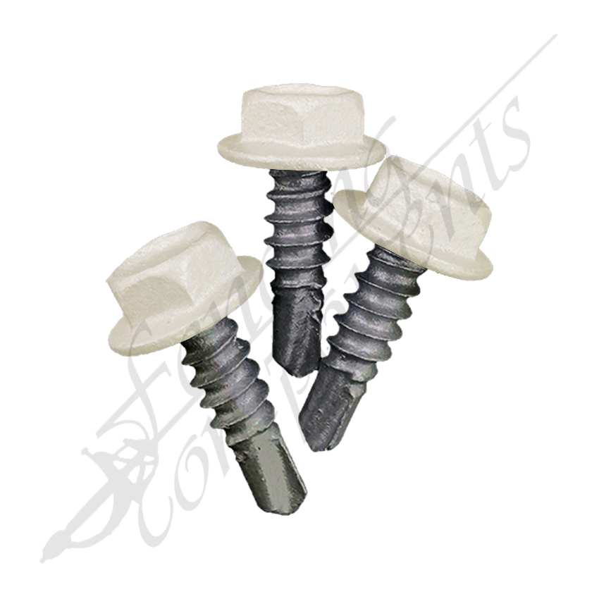 Clearance Item - Tek Screws 10-16x16 Primrose/ Domain (100/Bag)