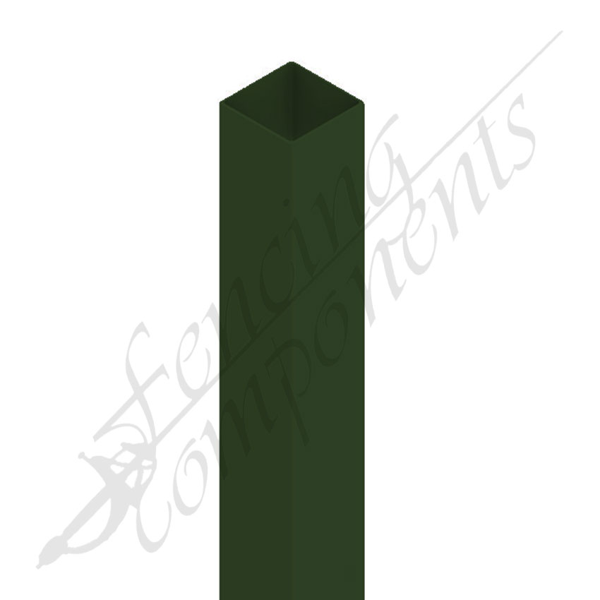 65x65mm Steel Post - Heritage Green (3000mm - 2mm)