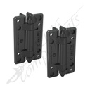 D&amp;D Kwikfit Plain Hinge No Spring [PAIR]