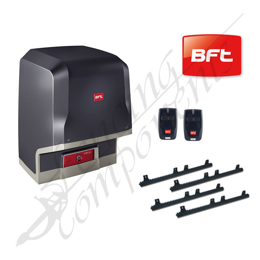 BFT ICARO Ultra AC A2000 Sliding Gate Motor KIT (2000KG Load)