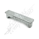 90x16x1.5 Aluminium Rectangle Slat Cap