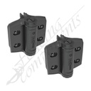 D&D Truclose® Series 3 - Heavy Duty Self Closing Hinges for Round Post Gate Frame 35 & 41mm [PAIR]