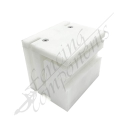 [1025] 80x100mm &quot;BIG&quot; Sliding Block - White (Cut)