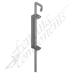 [1073HDG-400] Drop Bolt 400mm w/ Bracket (Hot-Dip Galvanized)