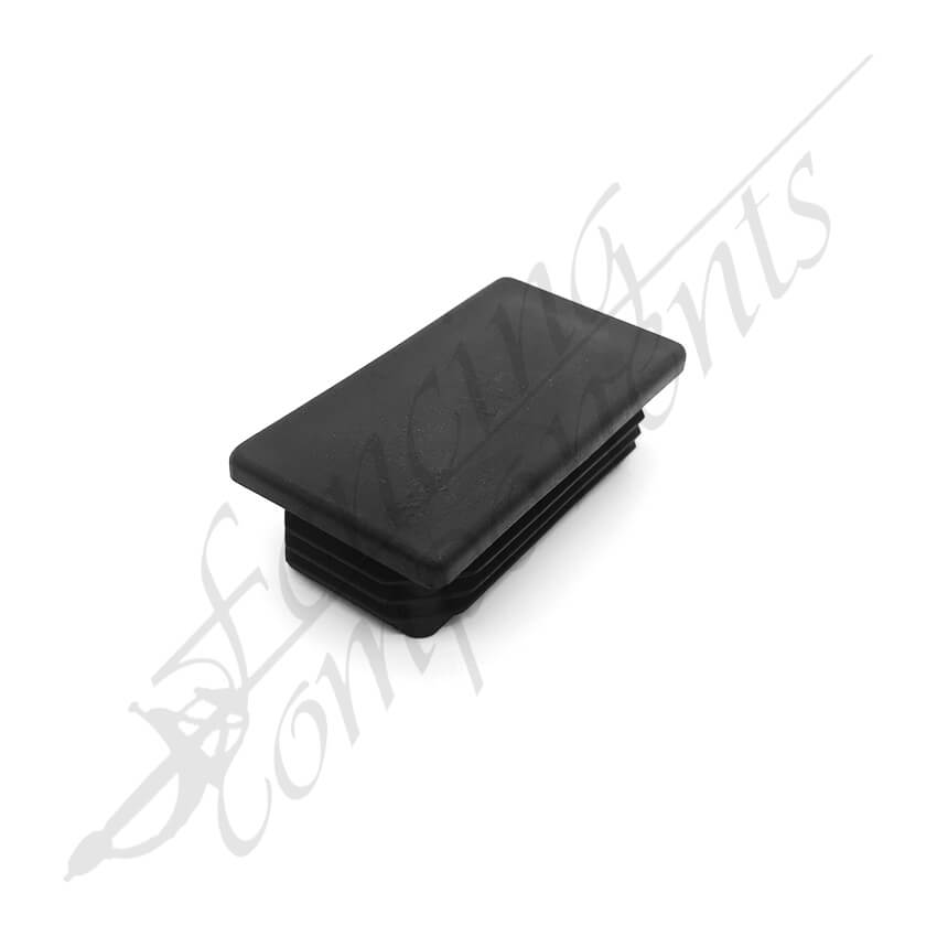 35x65mm Rectangular Plastic Cap FLAT