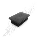 50x75mm Rectangular Plastic Cap FLAT