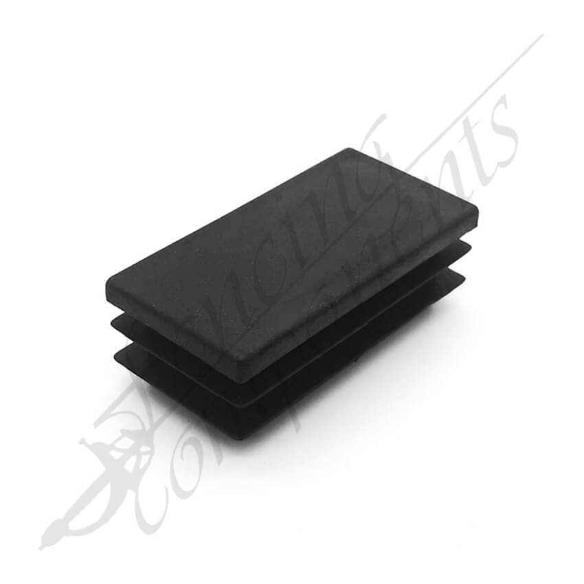 40x80mm Rectangular Plastic Cap FLAT