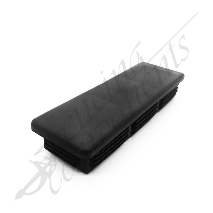 50x150mm Rectangular Plastic Cap FLAT