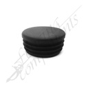 Round Plastic Cap - 42mm (32NB)(Black)