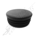 Round Plastic Cap - 48mm (40NB)(Black)