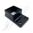 40x40 Standard Fence Bracket Aluminium (Black)