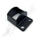 38x25 Pool Fence Bracket Aluminium (Black)