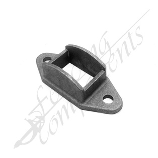 38x25mm Aluminium Fence Bracket - Double Lug L/R