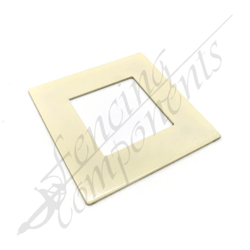 Aluminium Base Post Cover 50x50 FLAT (Primrose/ Domain)