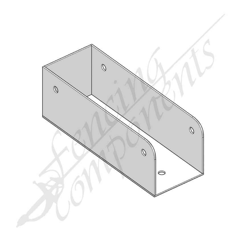 Pergola Brackets - White - 50x150MM 