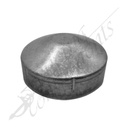 80NB Steel Round Cap Pre-Galv (Outer Ø 88.9mm)