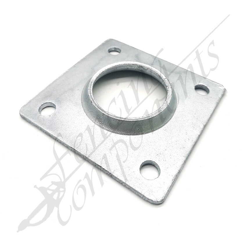 50NB Square Flange Galvanized Steel ( Inner Ø 61mm)