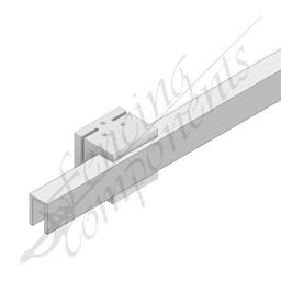 [AC40254030] Sliding Block Channel 40x25x3.0 6m Long