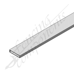 [AP50106512] 50x10x1.2mm Slat 6.5m (Mill Finish)