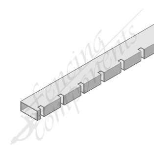 Blade Fencing 50x25 1.6mm 50x10 50mm gap 6m