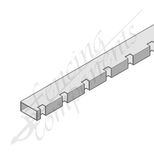 Blade Fencing 50x25 1.6mm 65x16 50mm gap 6m