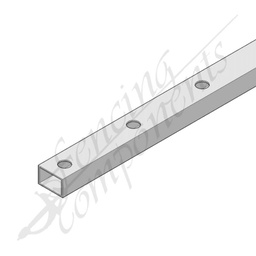 [AP382516ODSP6016-100] Alu Single Punched 38x25 1.6mm 6m (16OD - 100mm Gap)