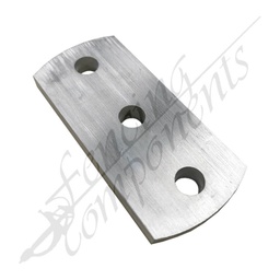 [CS50110-AL] Aluminium Base Plate 110x50x5mm