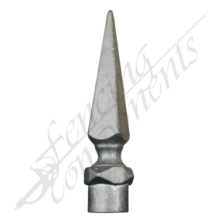 Decorative Spear Top - 150mm Knight - 16OD Female