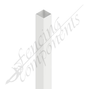 50x50mm Steel Post - Frost/ Surfmist/ Off White (2400mm - 1.6mm)