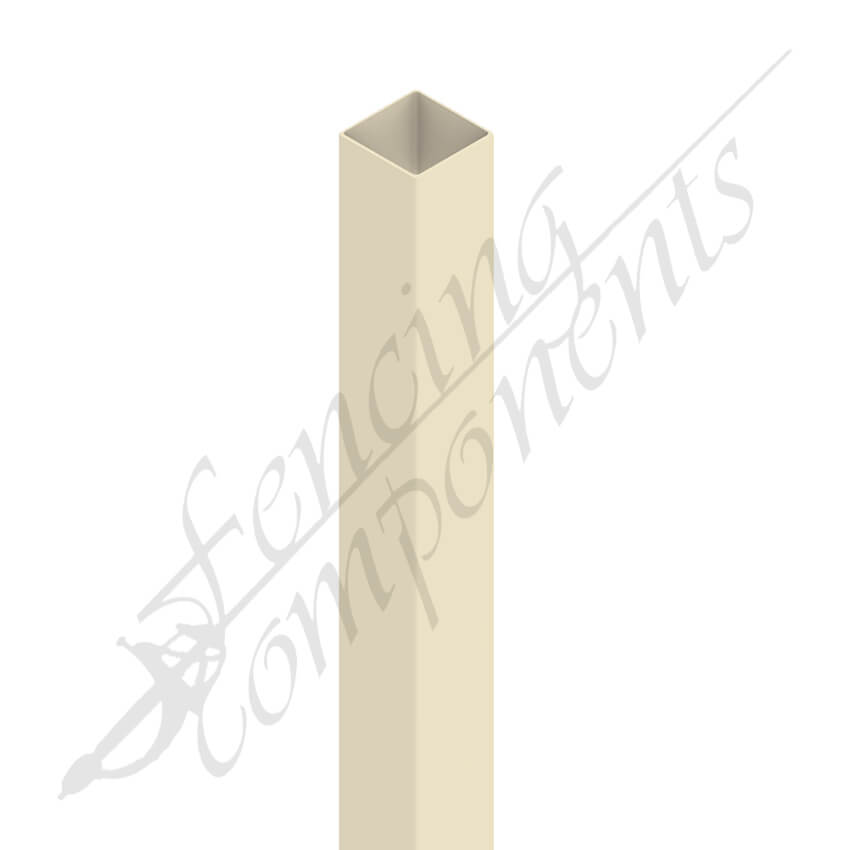 65x65x2400 - 2mm - Steel Post (Primrose/ Domain)