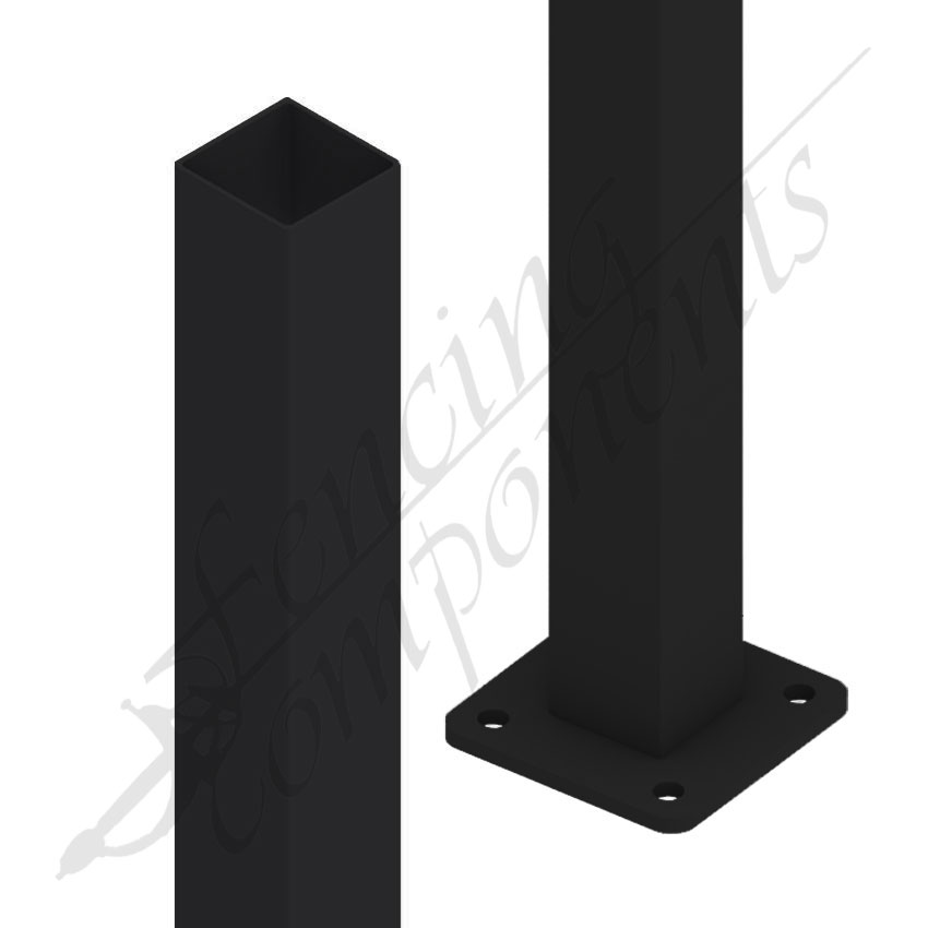 65x65x2700 - 2mm - Steel Post (Satin Black)