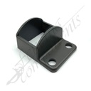 38x25 Pool Fence Bracket Aluminium (Monument/ Gunmetal Grey/ Monolith)