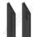 ModuSlat© Aluminium Gate Frame 6m - Satin Black