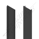 ModuSlat© Aluminium Screen Infill 5m - Satin Black