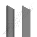 ModuSlat© Aluminium Screen Infill 5m - Woodland Grey