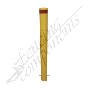 In-Ground Bollard Safety Yellow 140D x 1500mm (1200mm Above Ground) L