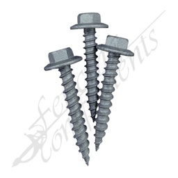 [BR141050TIM] BREMICK #14-10x50 Gal Timber Hex Screw (100/Bag-1000/Box)