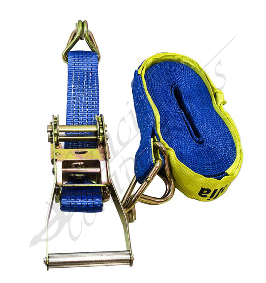 Truck Strap 50mm X 9m Ratchet Tiedown 2500KG