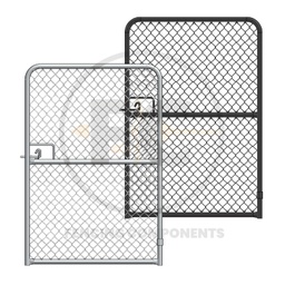 [Cus-Chainwire-Standard] Chainwire Swing Gate - Custom Size