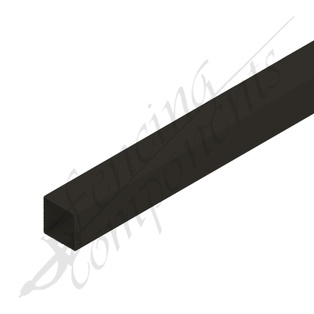 50x50mm Aluminium Post - Satin Black (7320mm - 2mm)