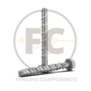 Concrete Hex Screw Bolt - Galvanised (Sold per Box)