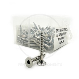 [CLEAR_SS316_Screw50] Clearance Item - #14 x 50mm - Type 17 Bugle Batten Screws - Stainless Steel 316 - 100PC/Box DISCOUNT