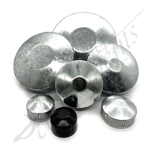 Steel Round Cap